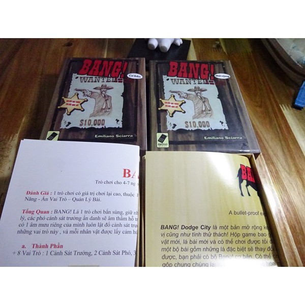 Combo  Bang cơ bản + các mở rộng  - Việt Hóa