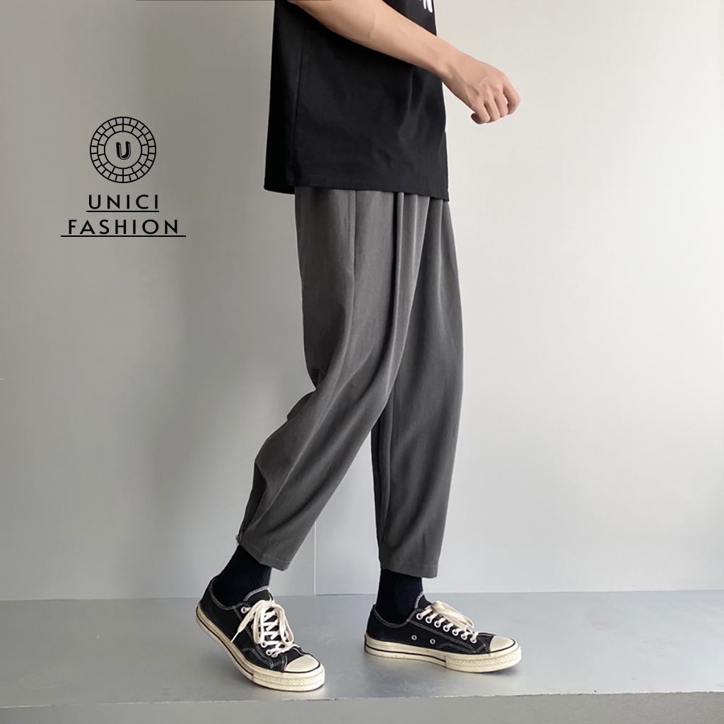 Quần jogger thun nam phong cách hàng quốc UNICI QJG01