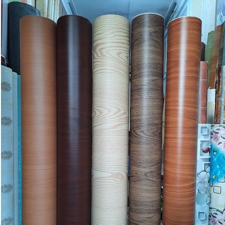 Giấy Dán Giả Vân Gỗ, Decal Dán Vân Gỗ, Dán Bàn, Dán Tủ