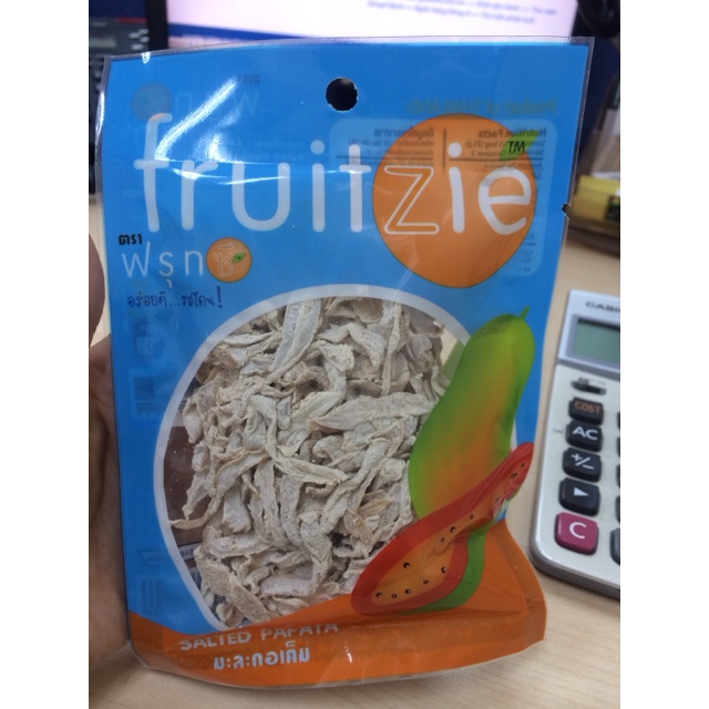 Ômai giun Thái Lan xanh - đỏ  ô mai sợi đu đủ Thái Lan