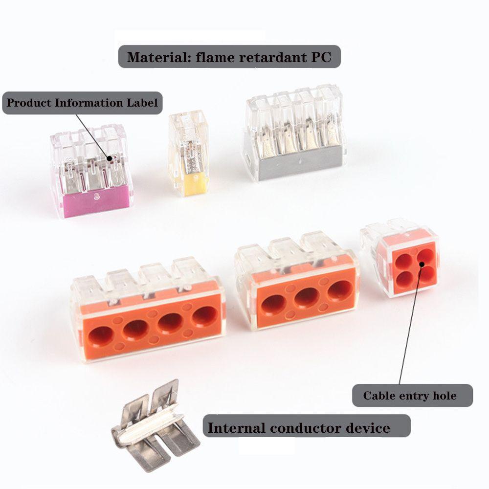 Set 10 Khối Đấu Nối Dây Điện 102 / 104 / 106 / 108 Chuyên Dụng