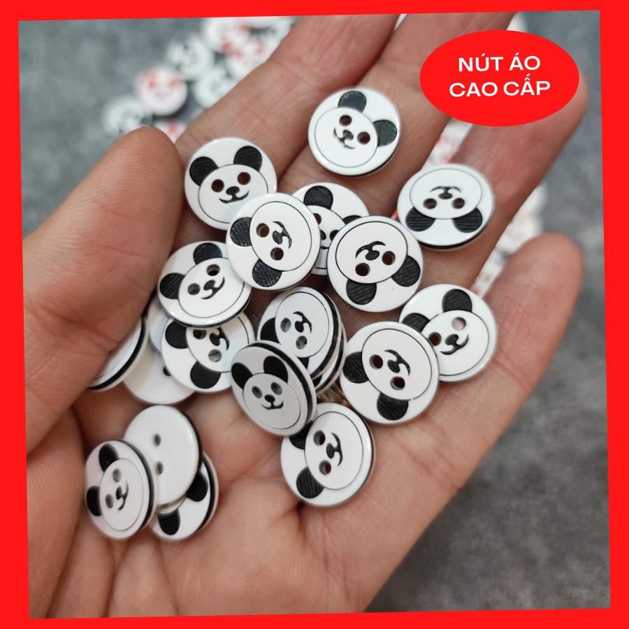 Cúc áo sơ mi nút áo đường kính 1 cm ( gói 10 cúc ) dùng cho áo sơ mi, áo kiểu