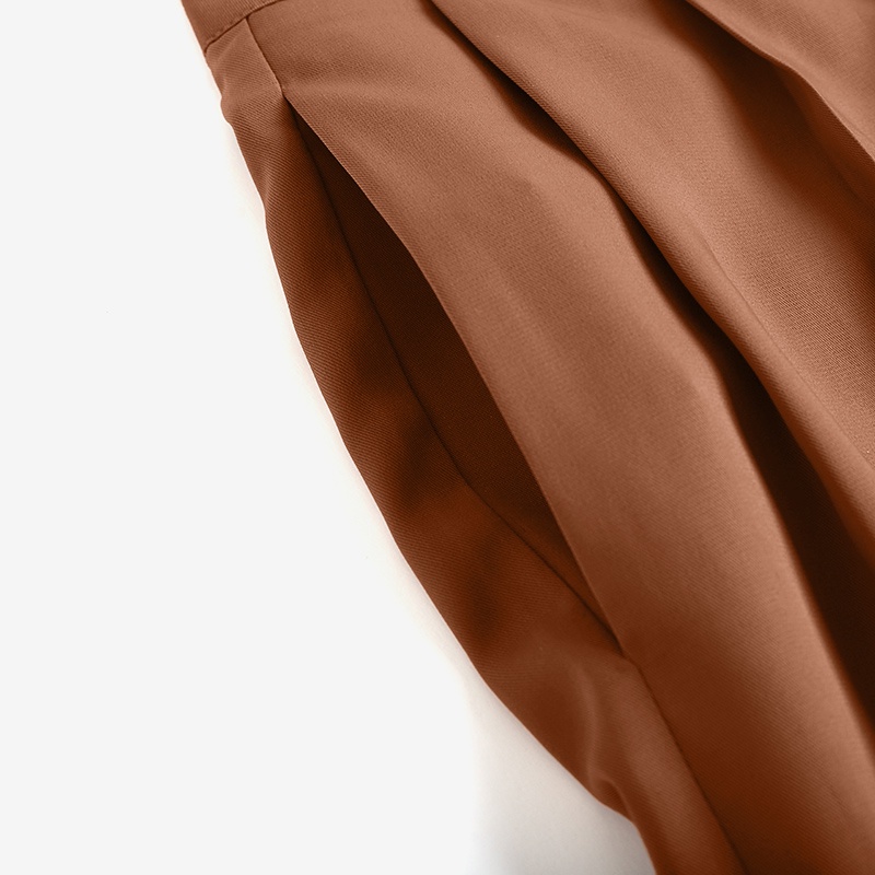 Quần dài nữ ZANZEA ống rộng lưng thun thanh lịch thời trang