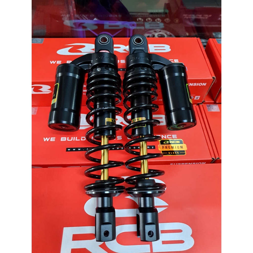 Phuộc MB2 cho AB đen ty vàng bình dầu