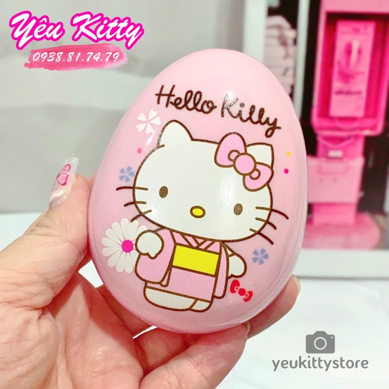 LƯỢC MASSAGE HELLO KITTY