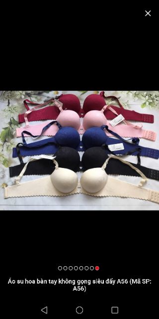 ÁO NGỰC SU GẤM THÁI LAN KHÔNG GỌNG 5CM  U52