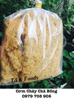1 kg Cơm Cháy Siêu Chà Bông (2 bịch 500 gr)
