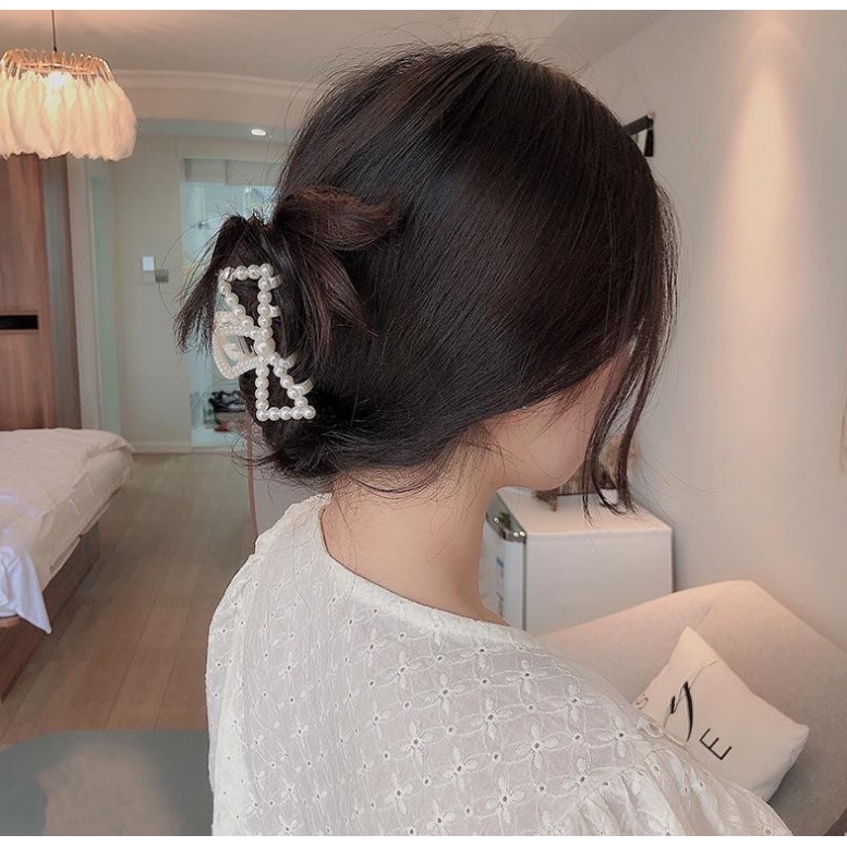 RẺ VÔ ĐỊCH  1 chiếc kẹp tóc ngọc phong cách Hàn quốc xinh xắn