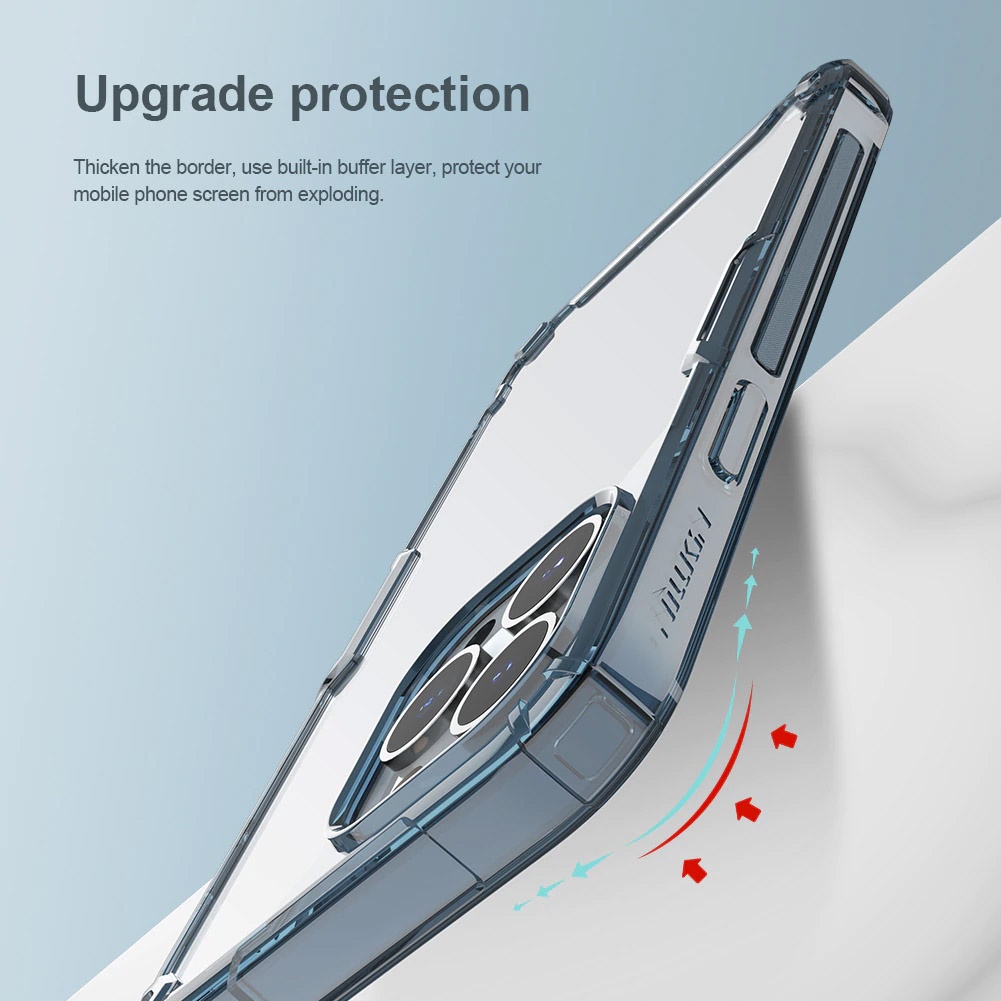 Ốp lưng dành cho iPhone 14 Pro Max Nillkin trong suôt chính hãng