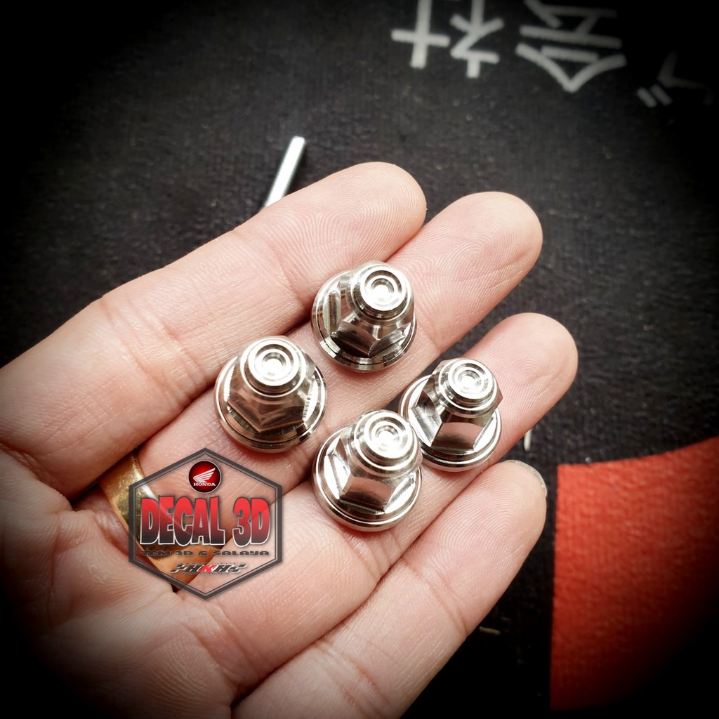 BỘ ỐC SALAYA CÁNH BƯỚM VÀ TÁN DẦU CHO WAVE DREAM SIÊU SÁNG