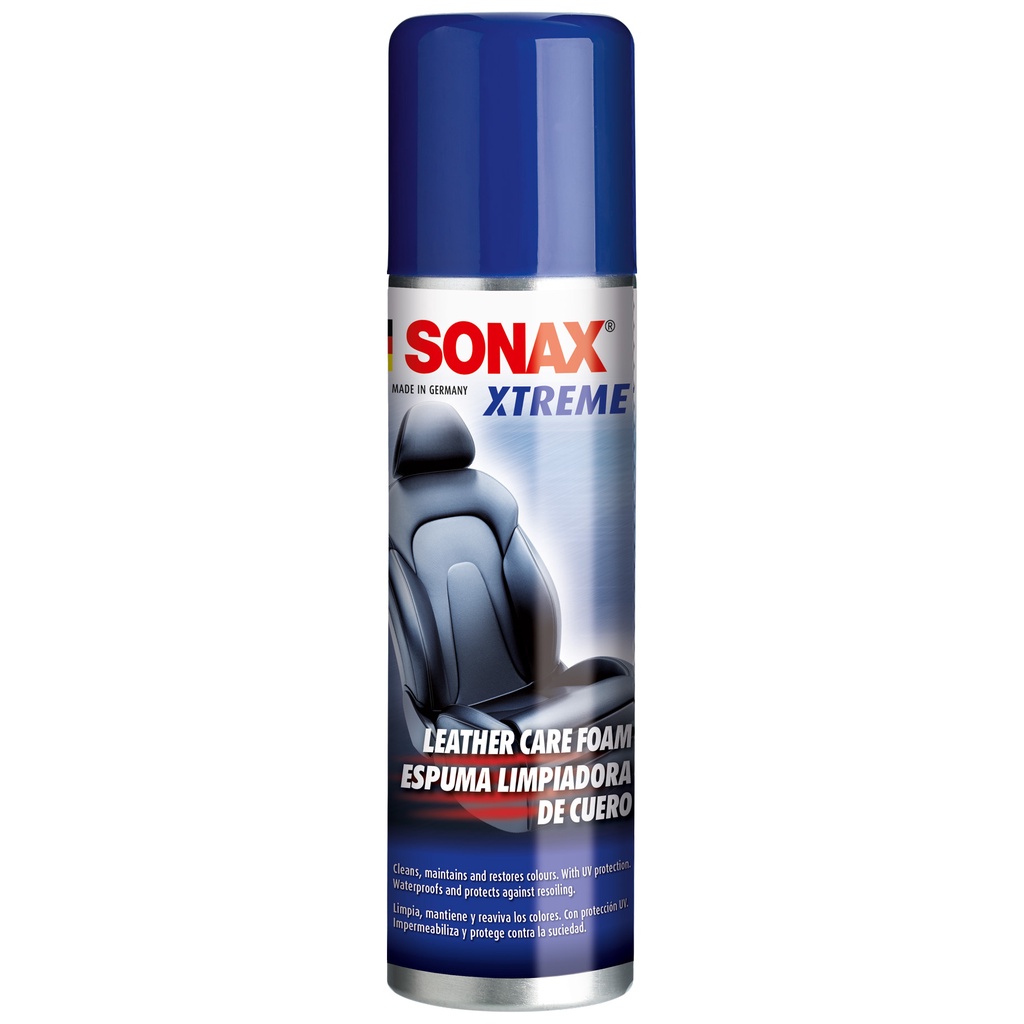 Làm sạch và bảo dưỡng ghế da  Sonax Xtreme Leather Care Foam 250ml