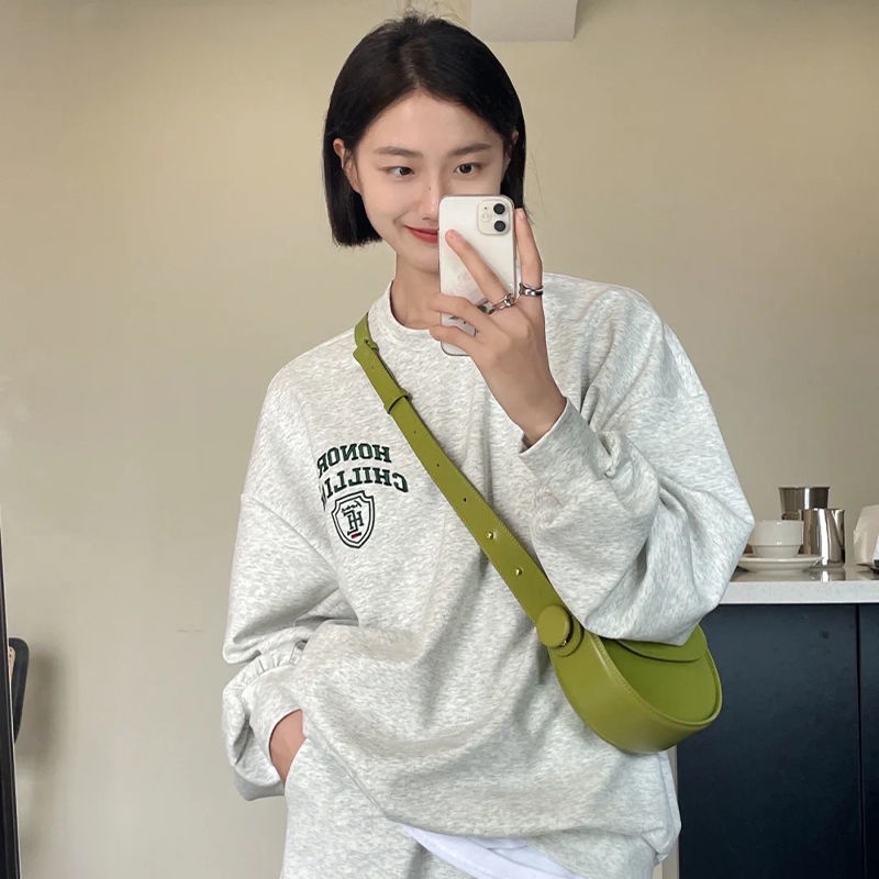 Áo khoác cotton dài tay dáng rộng thiết kế mới thời trang xuân thu dành cho nữ 2022