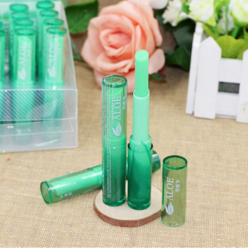 [Hàng mới về] Son môi chiết xuất nha đam dưỡng ẩm/ chống lão hóa/ thay đổi màu môi theo nhiệt độ độc đáo | BigBuy360 - bigbuy360.vn