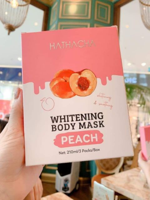 Ủ Trắng Đào HaThaCha - Hộp 3 Gói | BigBuy360 - bigbuy360.vn