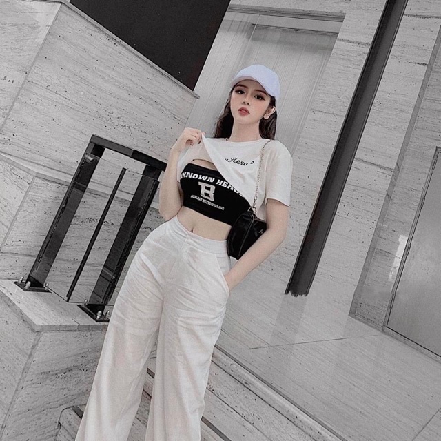 Set áo ống croptop B {video& hình chụp thật} | BigBuy360 - bigbuy360.vn