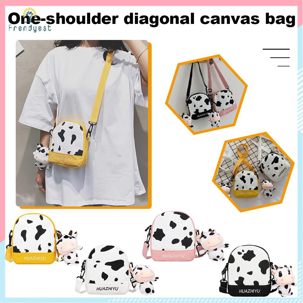 Túi Đeo Chéo In Hình Hộp Sữa Thời Trang Cho Nữ