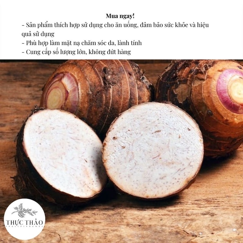 Bột Khoai Môn Nguyên Chất Dùng Làm Đẹp