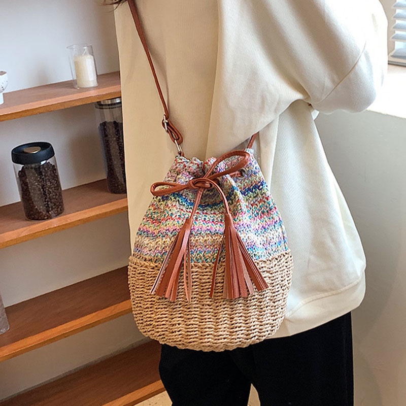Túi cói Bằng Rơm Thời Trang Dành Cho Nữ
