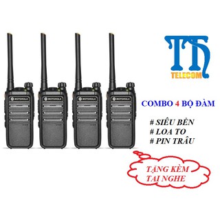 Bộ 4 máy bộ đàm motorola cp 318
