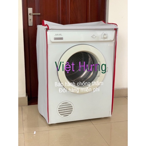 Bọc máy giặt cửa ngang, cửa dưới, cửa trước chống thấm bảo vệ máy giặt luôn mới tránh mưa nắng bụi bẩn của môi trường.