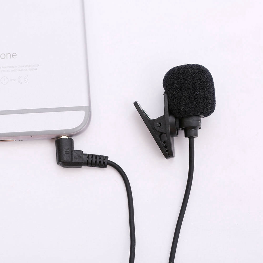 Micro mini 3.5mm có kẹp cài áo tiện dụng