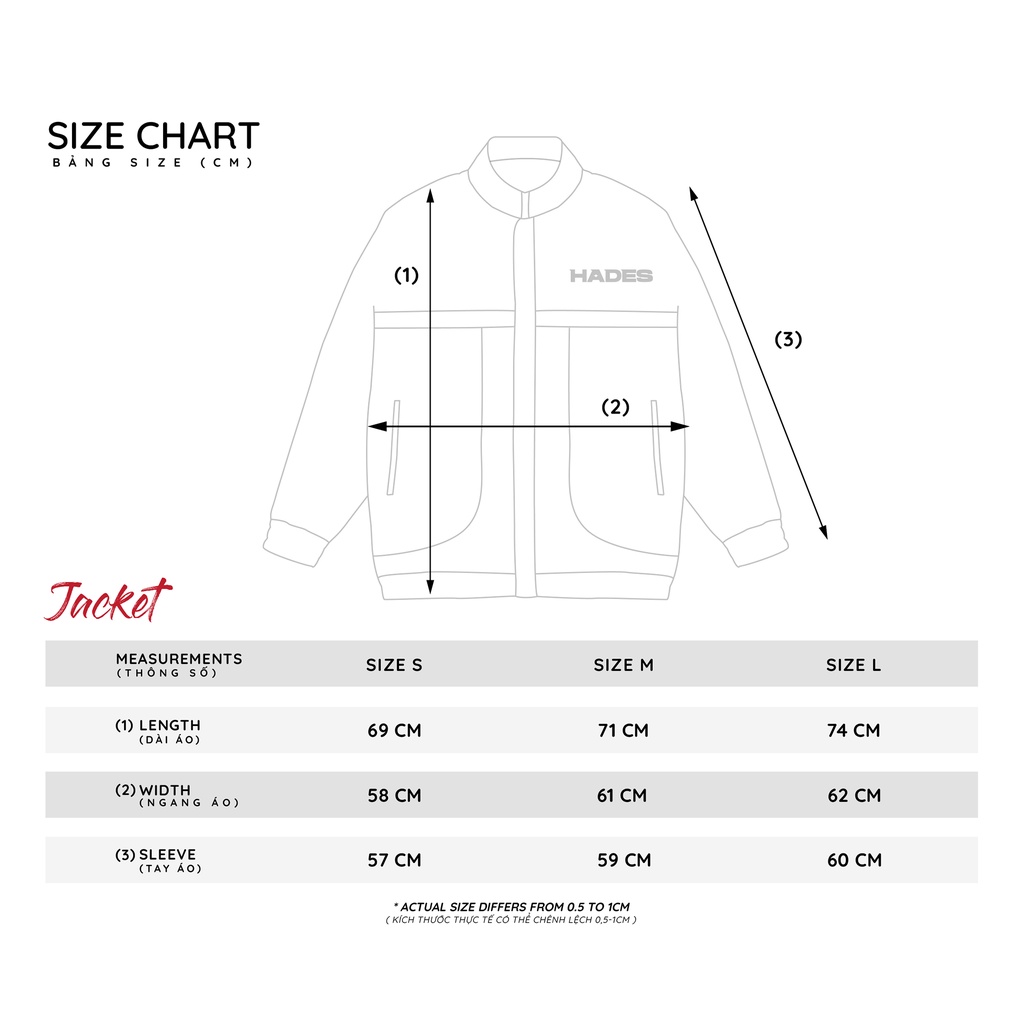 Áo Khoác Unisex DIVISION Vải Kaki - HADES Brand Chính Hãng