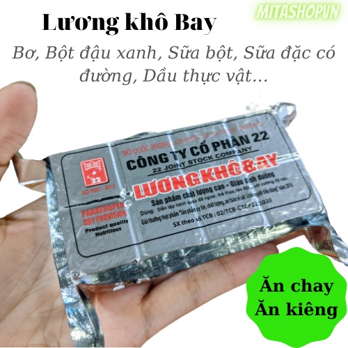 Combo 9 phong, 9 vị Lương khô Quân Đội - Thích hợp ăn thử | BigBuy360 - bigbuy360.vn
