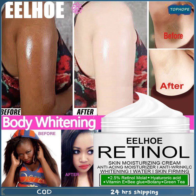 ANNIES EELHOE Retinol Trắng Da Tẩy Trắng Da Mặt Trắng Da Toàn Thân Tư Nhân Phần Nách Chân Đầu Gối Sửa Chữa Kem 50Ml
