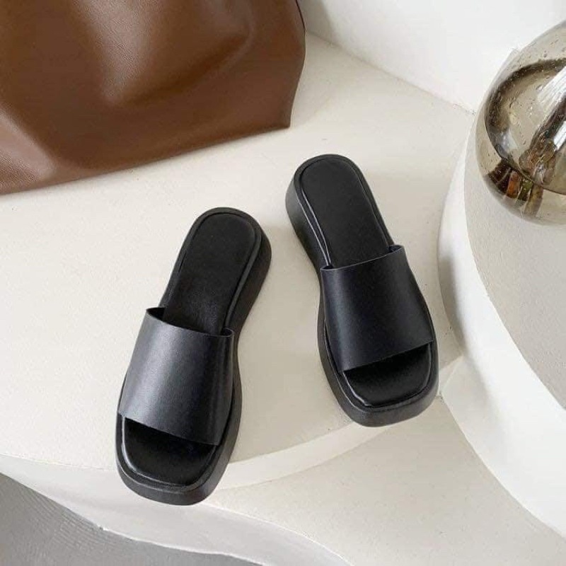 Dép bánh mì phối màu