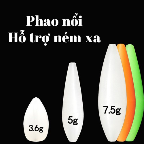 Hạt gạo thần kỳ hỗ trợ ném xa 3,6g-5g-7g-9g