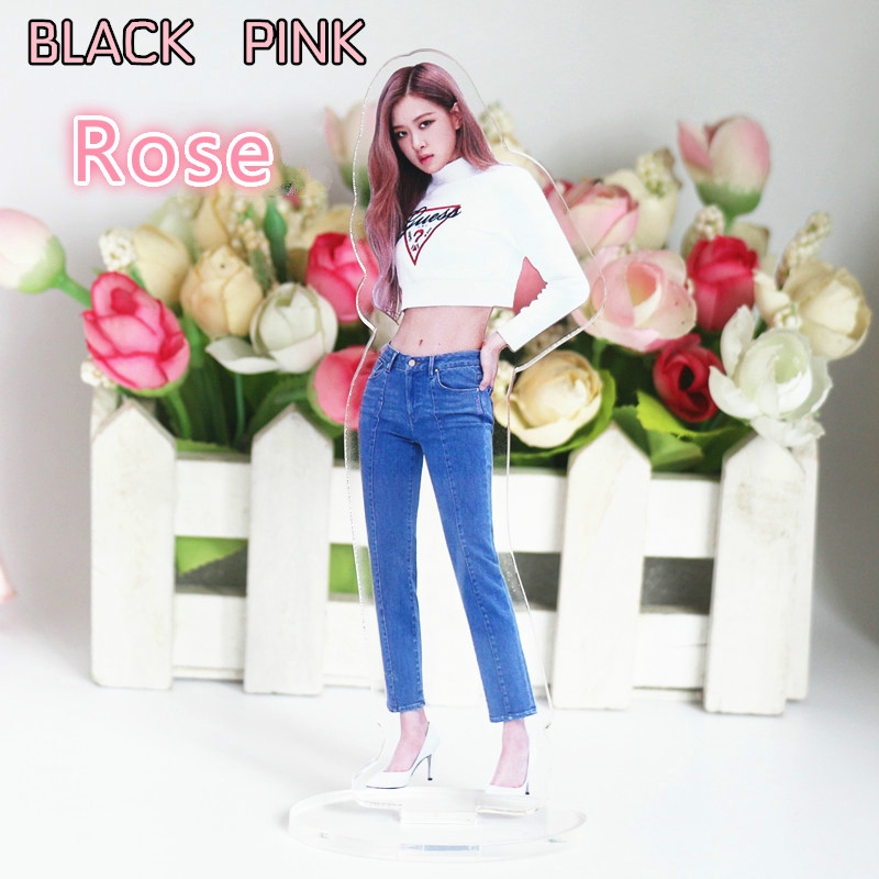 Mô hình thành viên nhóm nhạc KPOP blackpink dạng đứng dùng trang trí