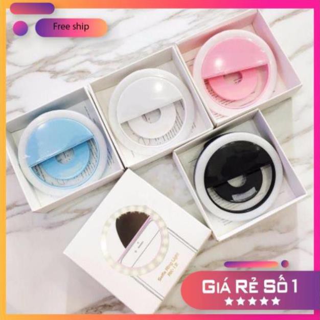 Selfie ring light PK-12 - Đèn led hỗ trợ chụp ảnh