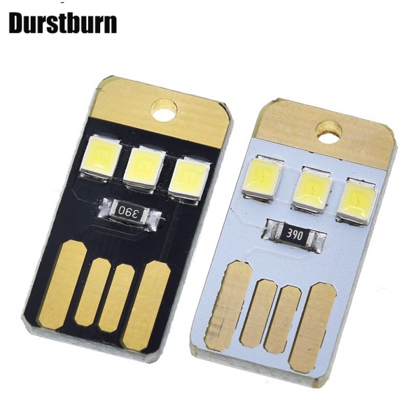 Bộ 5 Bóng Đèn LED 0.2W USB Mini Gắn Laptop/PC