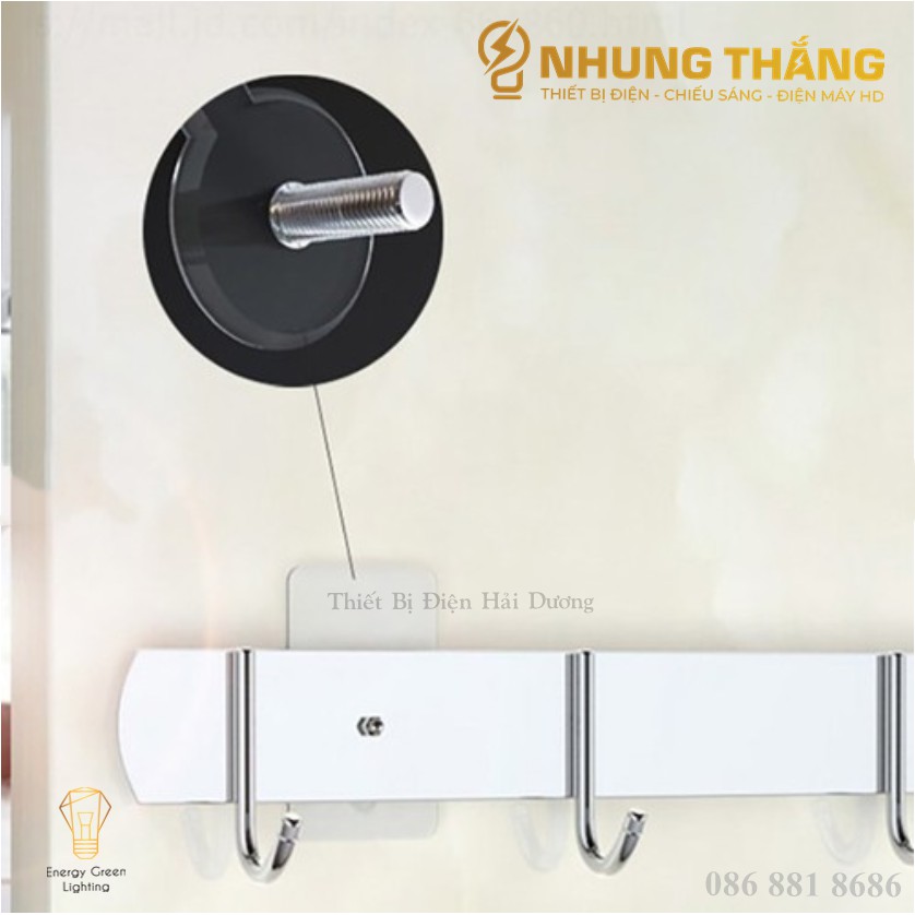 Miếng Dán Tường Kèm Ốc Vít Để Treo Đồ/ Gắn Giá, Kệ/ Dán Thanh Chắn Chắn - Chịu Lực Tốt - Không Cần Khoan Tường