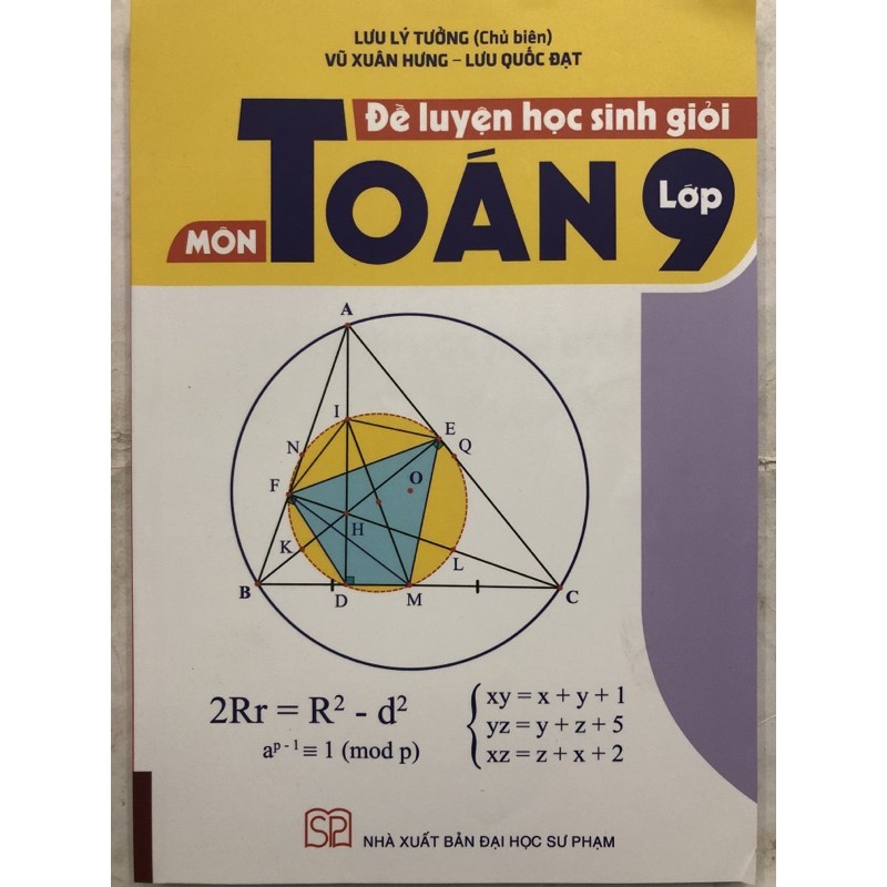 Sách - Đề luyện học sinh giỏi Môn Toán Lớp 9