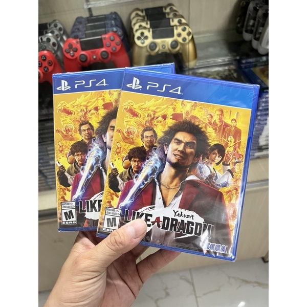 Đĩa chơi game PS4: Yakuza Like a Dragon