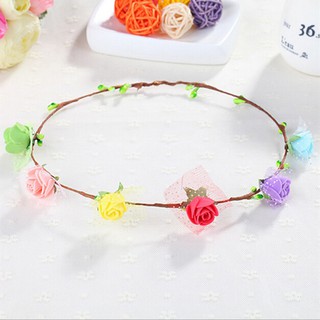 Vòng Hoa Đội Đầu Cô Dâu