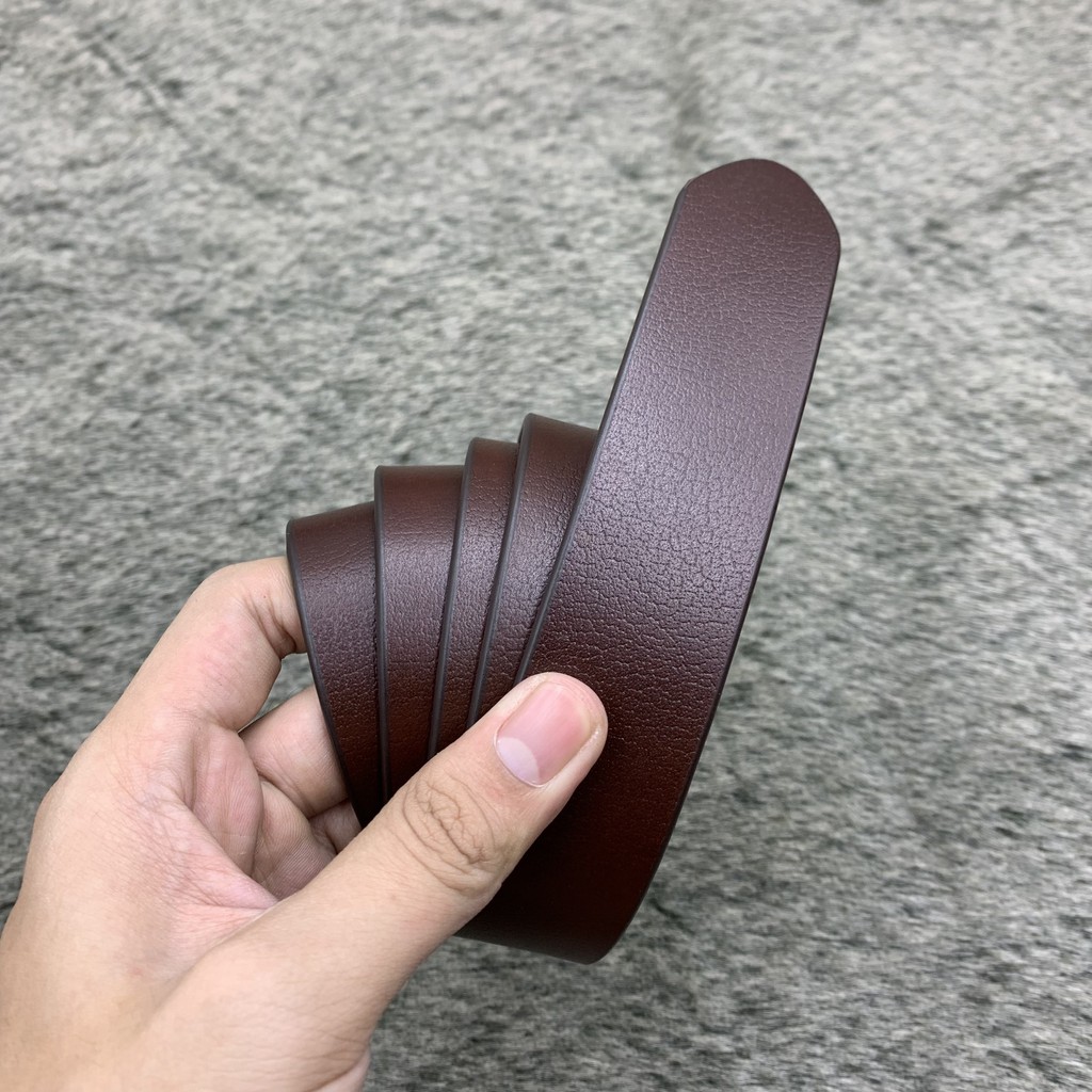 Dây lưng loại con lăn da bò- trâu mềm nguyên tấm loại 1