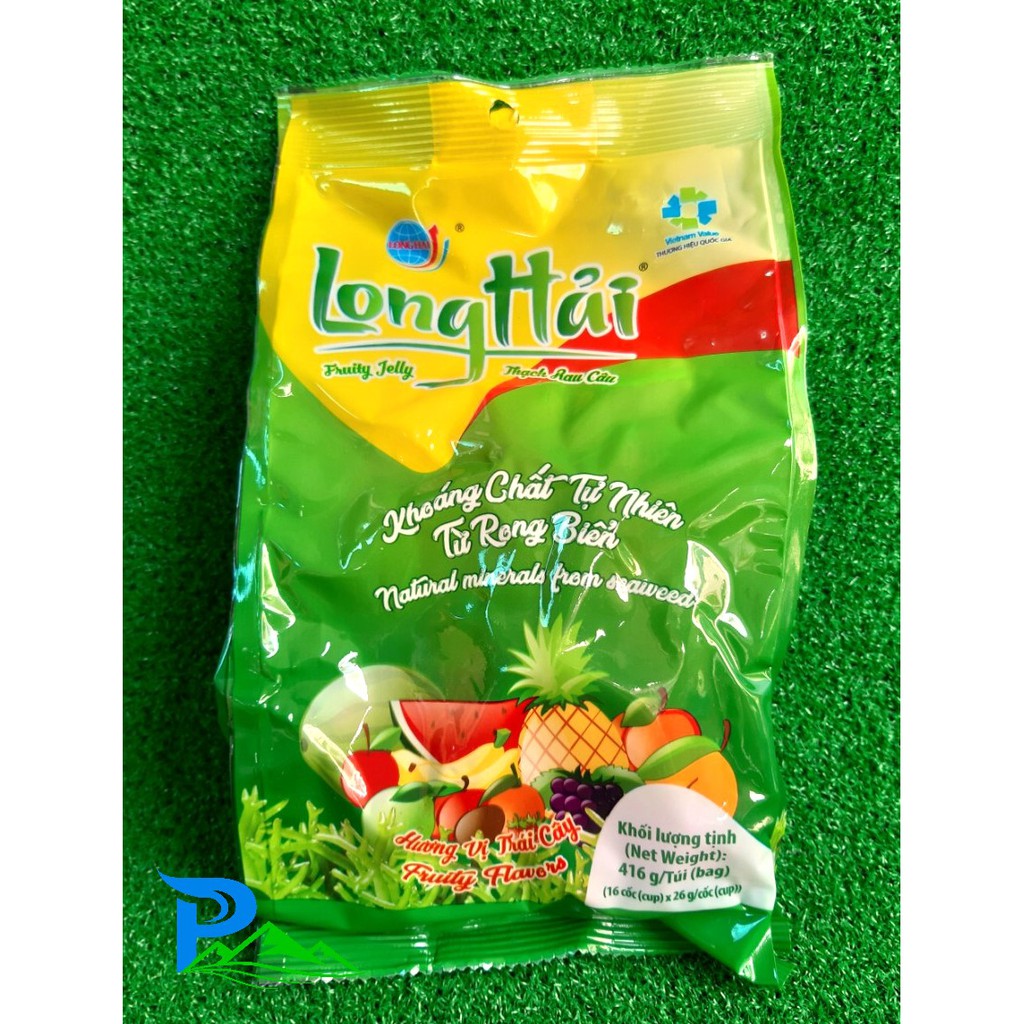 Thạch Long Hải trái cây - Long Hải Caramel gói nhỏ