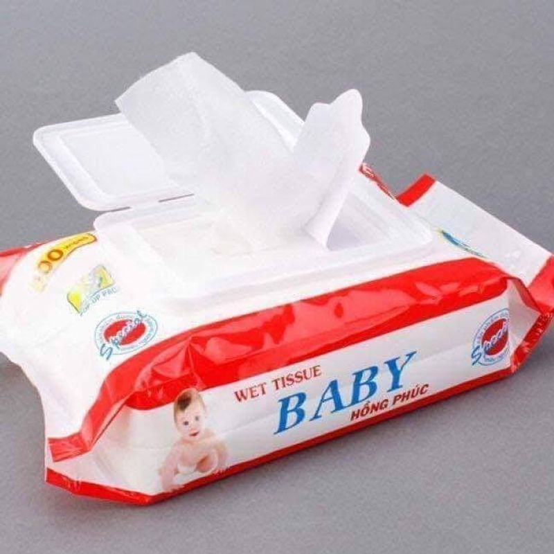 Khăn Ướt Cho Bé Baby 100 Tờ 1 Gói