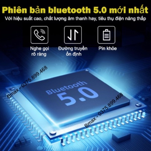 Tai nghe bluetooth không dây giá rẻ android true wireless blutooth ko dây mini tws chống ồn cảm ứng vân tay pin trâu