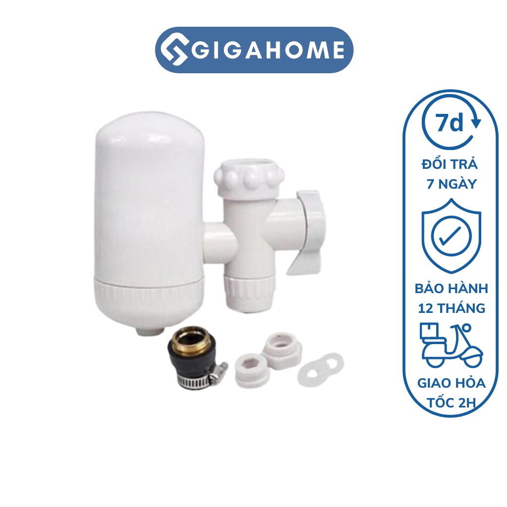 Đầu Lọc Nước Tại Vòi Thế Hệ Mới GIGAHOME 4 Lớp Lọc Cao Cấp, An Toàn Sử Dụng 2643