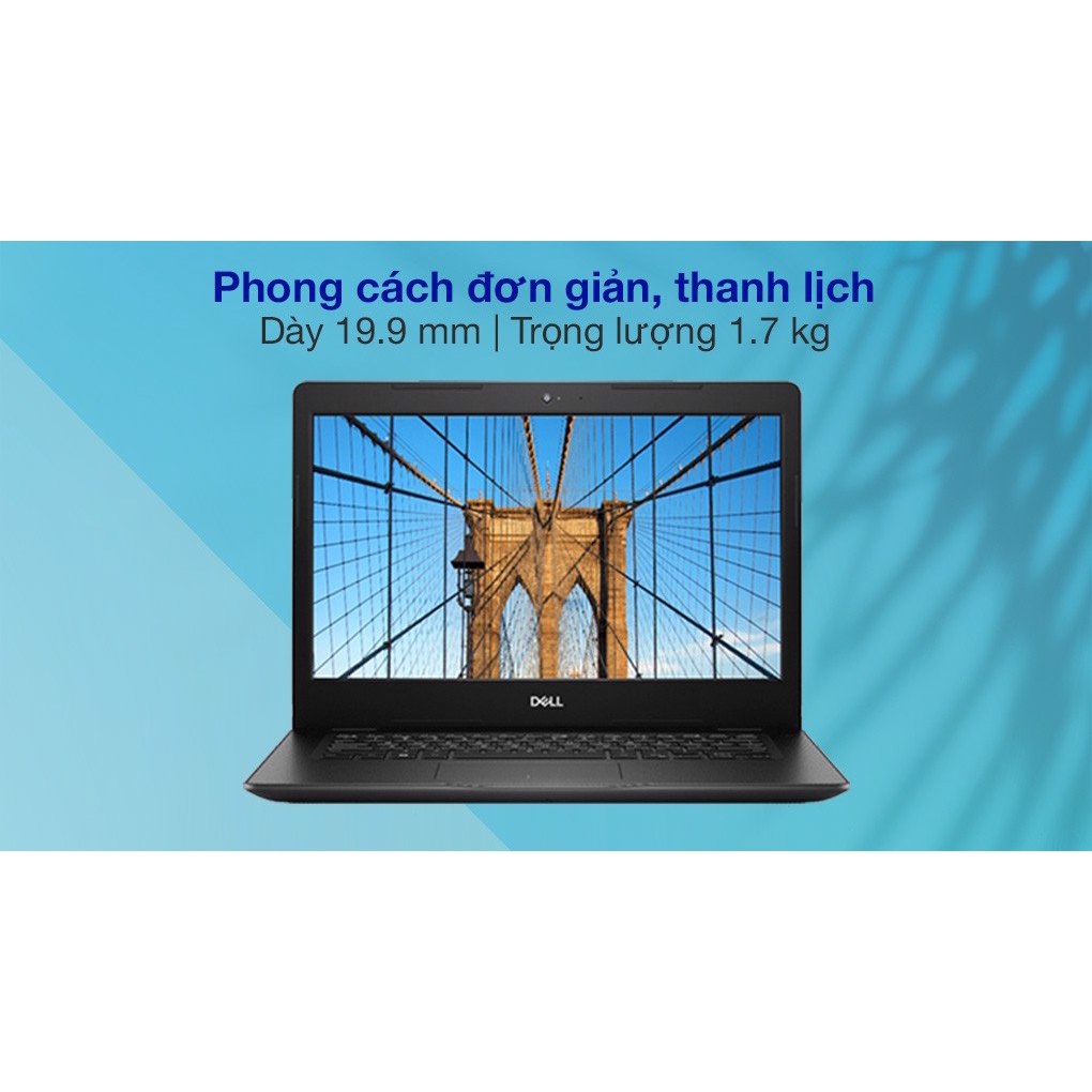 Máy tính xách tay Laptop Dell Vostro 3405 AMD R5 - 3500U-2.1G|V4R53500U003W-Black|8G| 512G SSD| 14" FHD W10|Black | WebRaoVat - webraovat.net.vn