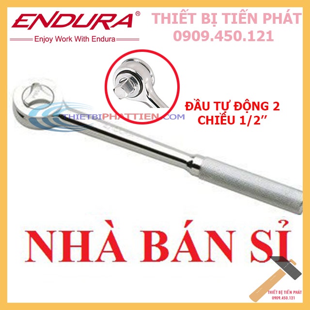 [CHÍNH HÃNG] Cần Tuýp Tự Động, Cần Xiết Lực 1/2&quot; TOP Hoặc ENDURA E4512 Dài 250mm (Nhập Khẩu USA)