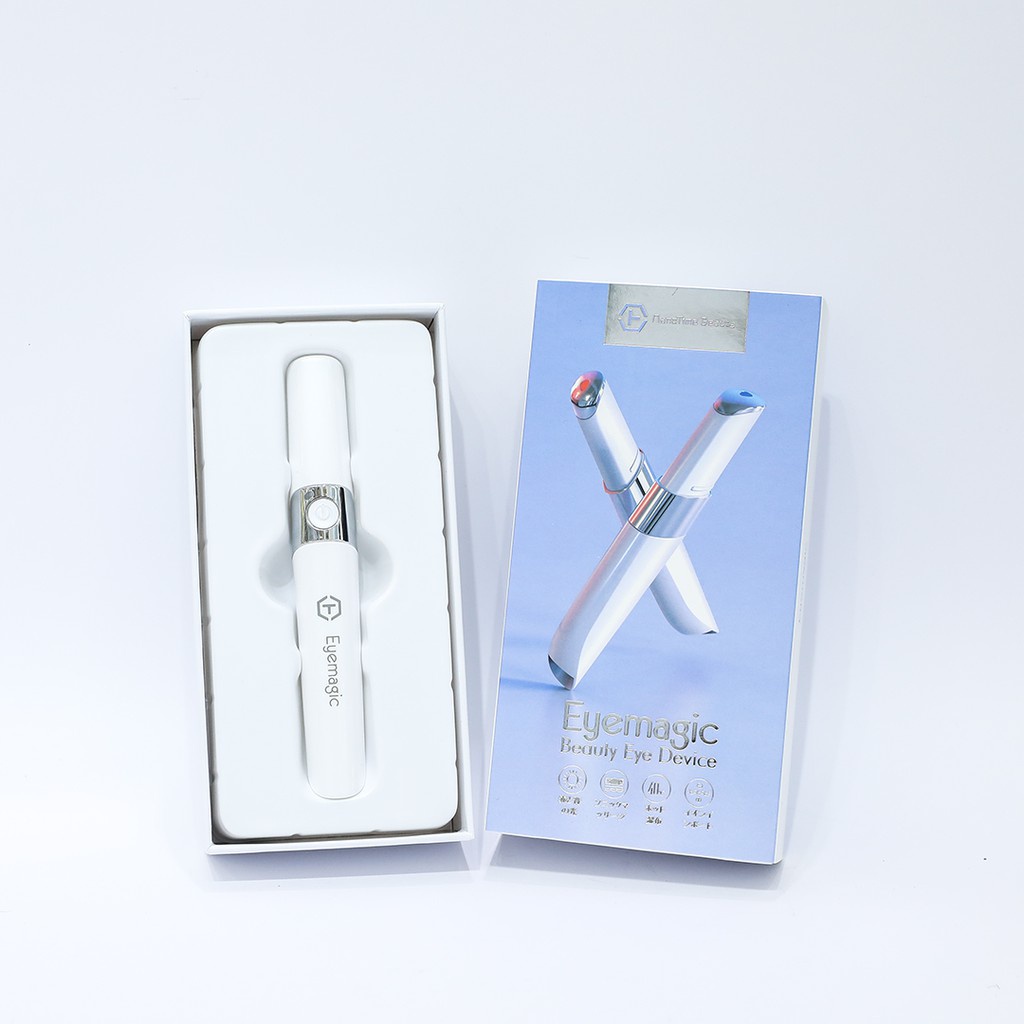 Máy Massage Mắt Giảm Quầng Thâm NanoTime F52E HTBeauty, Trẻ Hoá Da Công Nghệ Điện Từ Trường, Bổ Xung ION