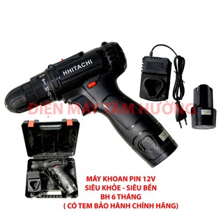 MÁY KHOAN PIN 12V - 2 TỐC ĐỘ -  khoan pin