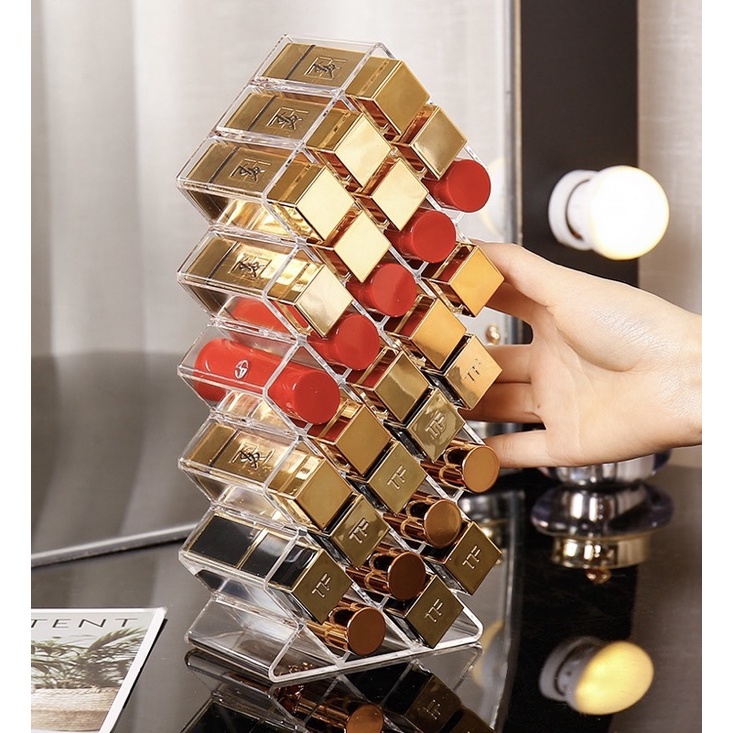 Hộp Đựng Son Có Nắp 18,24,36 ô