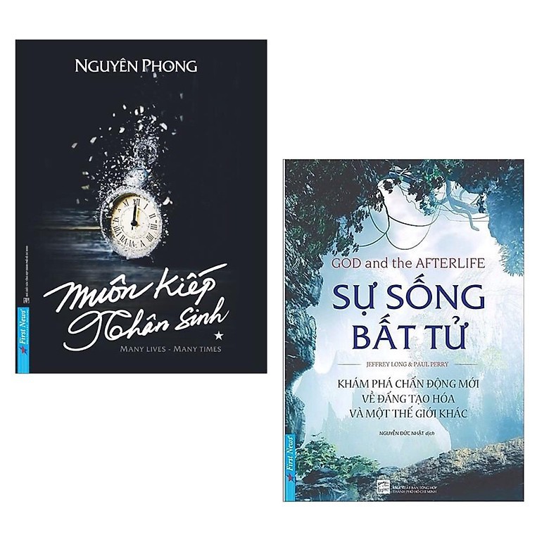 Sách - Combo 2 Cuốn Muôn Kiếp Nhân Sinh - Sự Sống Bất Tử [First News]