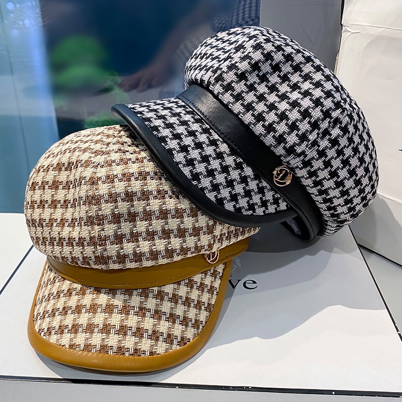 Mũ nồi họa sĩ thời trang thu đông phong cách Nhật Bản cho nữ