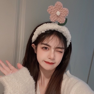 Bờm cài tóc hoa lò xo